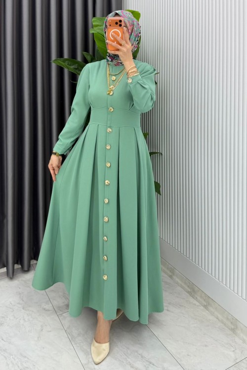 Çağla Premium Asel Elbise Tesettür Giyim  Çağla