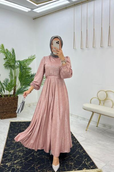 Gül Benan Elbise Tesettür Giyim Gül