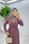 Gül Premium İkili İmren Takım Tesettür Giyim Gül