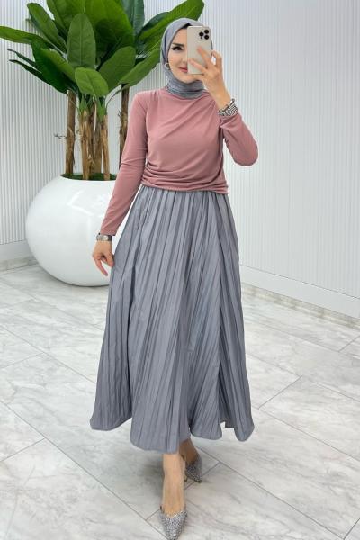 Gül Tek Sadece Etek Tesettür Giyim Gül