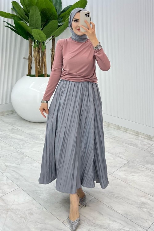 Gül Tek Sadece Etek Tesettür Giyim Gül