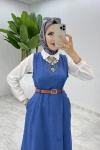 İndigo Ela Jile Tesettür Giyim İndigo