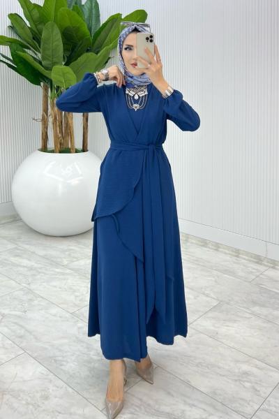 İndigo Özge Takım Tesettür Giyim İndigo