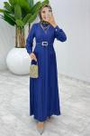 İndigo Premium Selena Elbise Tesettür Giyim İndigo