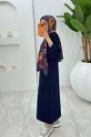 Lacivert  Oysho Elbise Tesettür Giyim  Lacivert