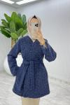 Lacivert Elif Kap Tesettür Giyim  Lacivert