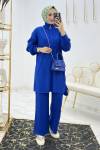 Mavi Aysenur Triko Takım Tesettür Giyim