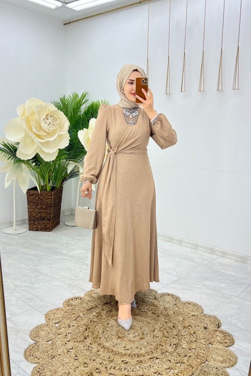 Vizon Arzu Elbise Tesettür Giyim Vizon