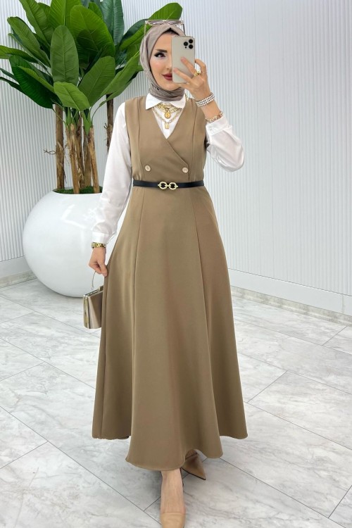 Vizon Firdevs Jile Tesettür Giyim Vizon