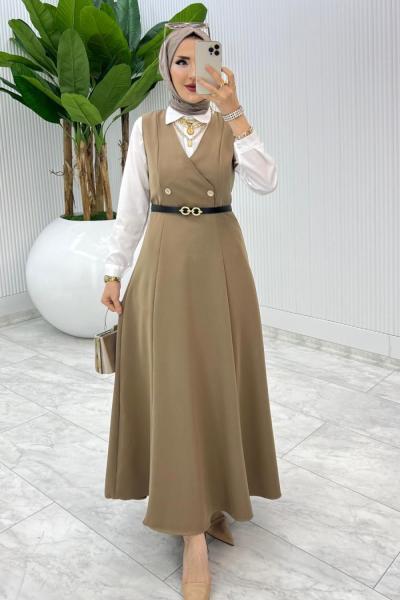 Vizon Hazen Jile Tesettür Giyim Vizon