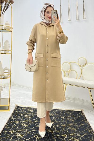 Vizon Scuba Kap Tesettür Giyim  Vizon