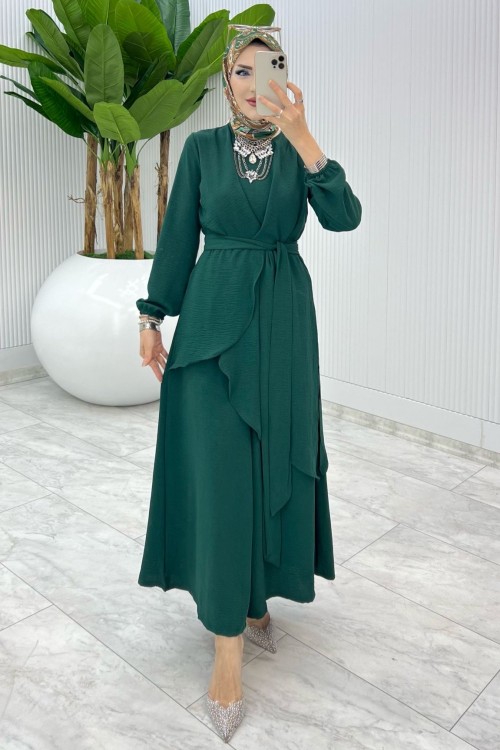 Zümrüt Özge Takım Tesettür Giyim Zümrüt