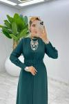 Zümrüt Busem Elbise Tesettür Giyim Zümrüt