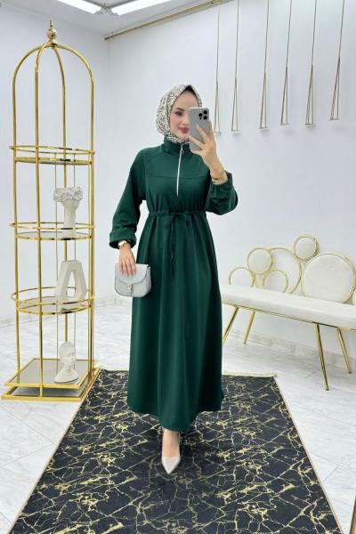 Zümrüt Nazlı Elbise Tesettür Giyim  Zümrüt
