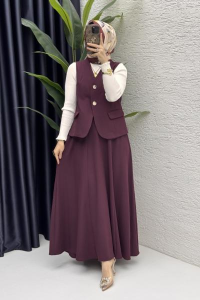 Aden Etekli Takım Mürdüm