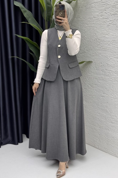 Aden Etekli Takım  Gri