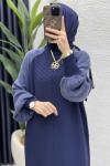 Afife Elbise Tesettür Giyim  Lacivert