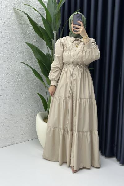 Berra Elbise Taş Rengi