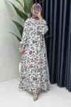 Beyza Elbise Ekru