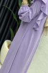Canan Elbise Tesettür Giyim  Lila