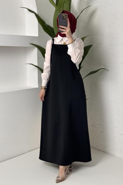 Eda Jile Tesettür Giyim  Siyah