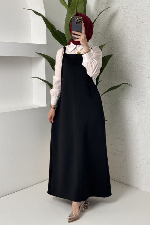 Eda Jile Tesettür Giyim  Siyah