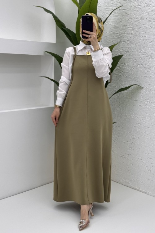 Eda Jile Tesettür Giyim  Mint Yeşil