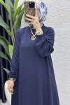 Esme Elbise Tesettür Giyim  Lacivert