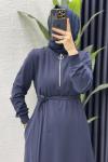 Fulya Elbise Tesettür Giyim  Lacivert