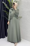 Hazal Elbise Takım  Çağla Yeşili