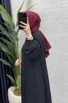 İdil Elbise Tesettür Giyim  Siyah