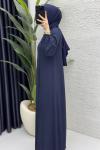 İdil Elbise Tesettür Giyim  Lacivert