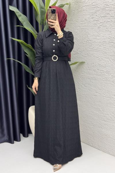 İncilay Elbise Siyah