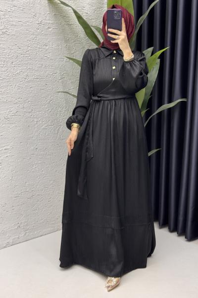 Lalim Elbise Tesettür Giyim Siyah