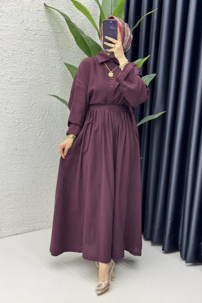 Nida Etekli Takım Mürdüm