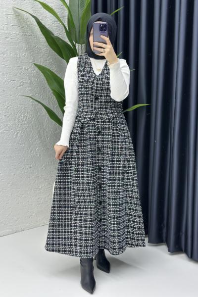 Nur Takım Siyah Beyaz