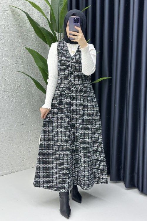 Nur Takım Siyah Beyaz