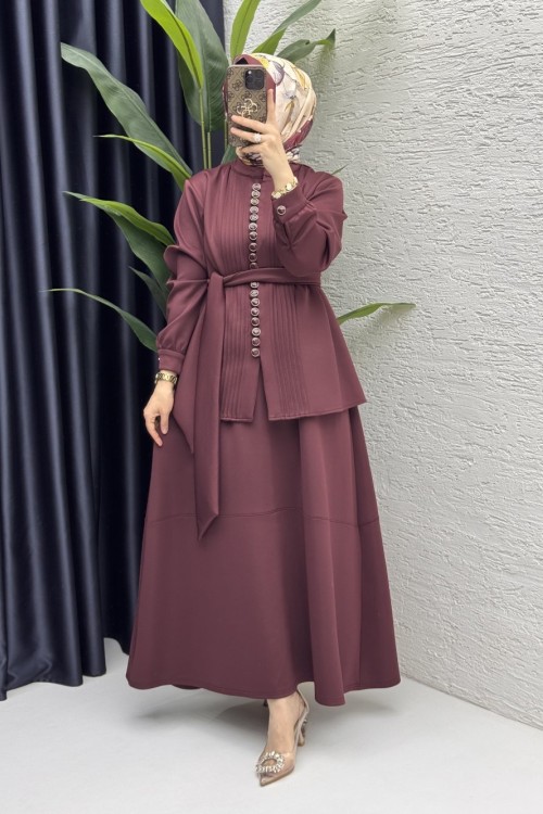 Pervin Etekli Takım  Bordo