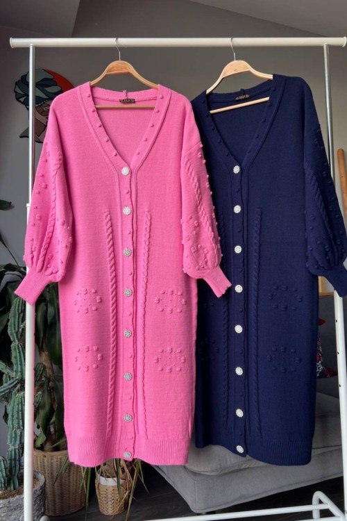 Pınar Hırka Lacivert  Lacivert