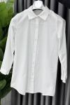 Poplin Gömlek Beyaz