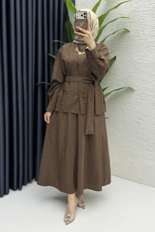 Seniha Etekli Takım Kahve