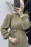 Sultan Elbise Tesettür Giyim  Yeşil