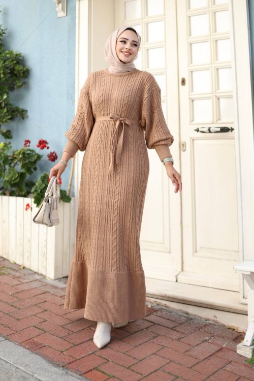 Tuba Elbise Camel
