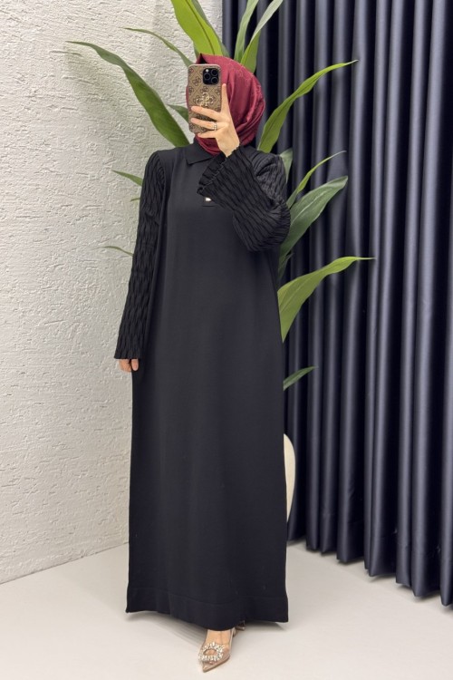 Umay Elbise Tesettür Giyim  Siyah