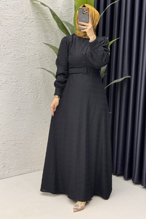 Vildan Elbise Tesettür Giyim  Siyah