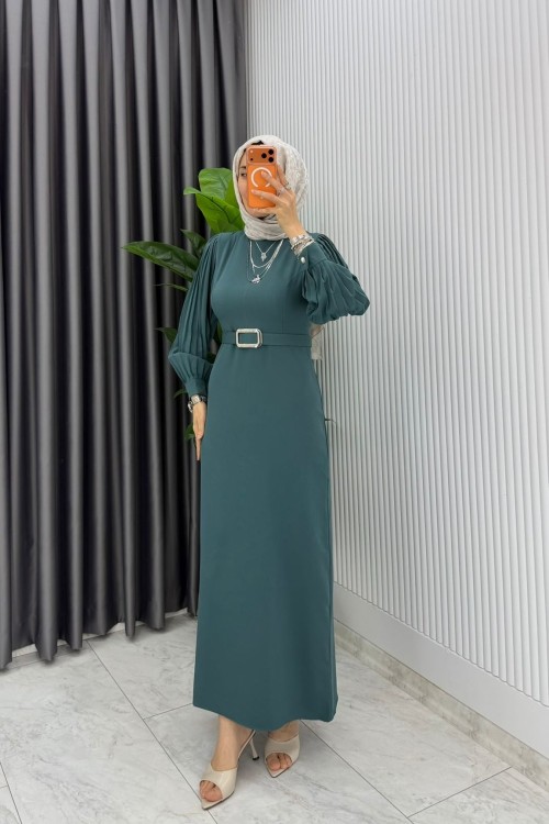 Zümrüt  Nisa Elbise Tesettür Giyim  Zümrüt